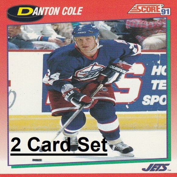Danton Cole - Winnipeg Jets NHL Hockey Card Collection - Picture 1 of 3